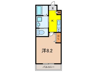 ラ・フォルム宝塚栄町の物件間取画像